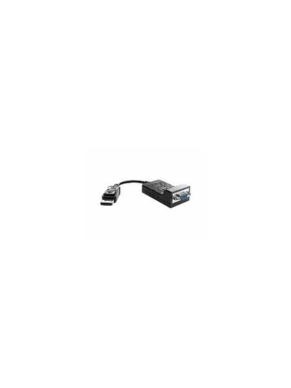 HP - VGA-Adapter - DisplayPort (M) zu HD-15 (VGA) (W) - 20 cm - für HP 34, Z1 G9; Elite 600 G9, 800 G9; EliteOne 870 G9; Pro 260 G9, 400 G9; ProOne 440 G9