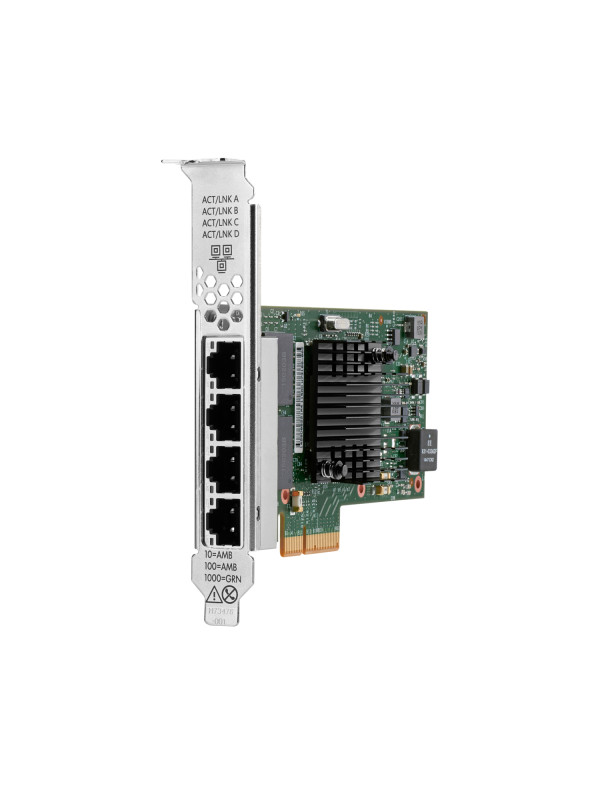 HPE I350-T4 - Netzwerkadapter - PCIe 2.0 x4 - Gigabit Ethernet x 4 Typ Zubehör Server