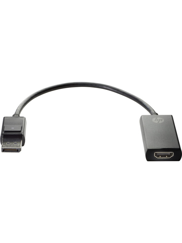 HP DisplayPort to HDMI 4K Adapter - Videoanschluß - DisplayPort (M) Einsatzbereich Digital / Display / Video   Typ Adapter Video/Netzwerk-Schnittstellen DisplayPort Netzwerkstandards