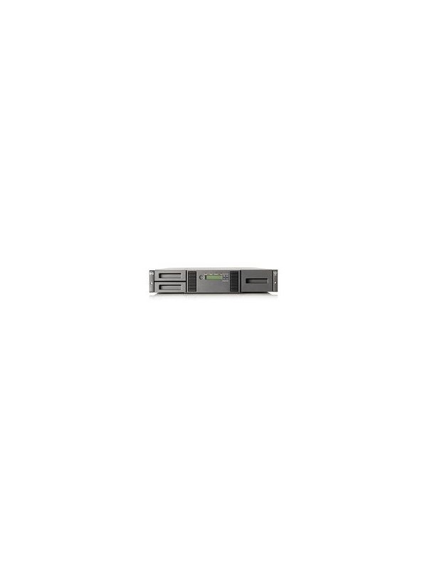 HPE StorageWorks MSL2024 - Bandbibliothek - LTO Ultriummax. Anzahl von Laufwerken: 2 - Rack - einbaufähig - 2U -