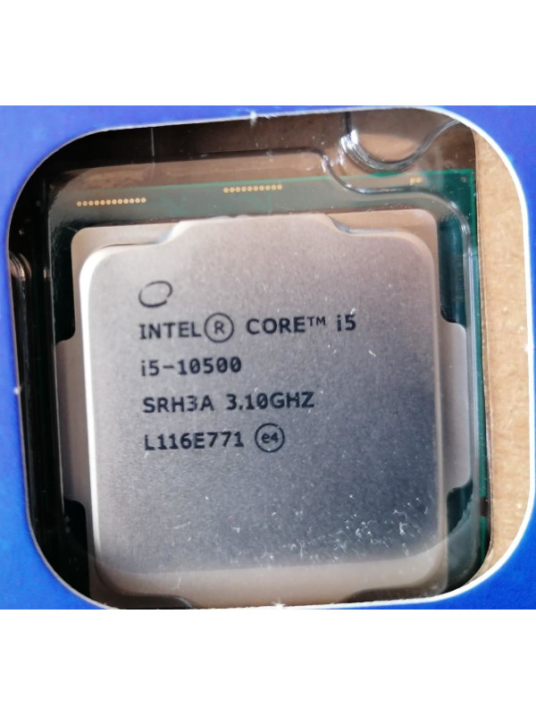 PROZESSOR INTEL Core I5-10500, 6x Kerne 3.1 / 4.5 GHz LGA1200 Sockel, Bulk, keine Originalverpackung
