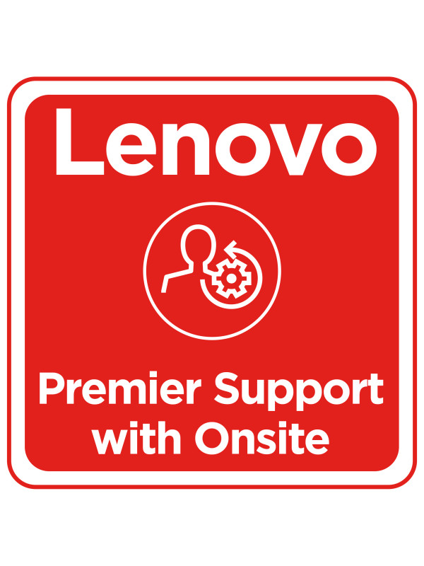 Lenovo Premier Support with Onsite NBD - Serviceerweiterung - Arbeitszeit und Ersatzteile (für System mit 1 Jahr Depot- oder Carry-in-Garantie) - 5 Jahre (ab ursprünglichem Kaufdatum des Geräts) - Vor-Ort - Reaktionszeit: am nächsten Arbeitstag - für Thin