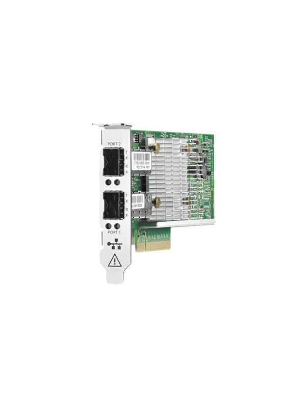 HPE 530SFP+ - Netzwerkadapter - PCIe 3.0 x8 Low-Profile - 10Gb Ethernet x 2 - für ProLiant DL20 Gen10, DL20 Gen9, DL360 Gen10, DL380 Gen10, ML30 Gen10, ML350 Gen10 (bulk)